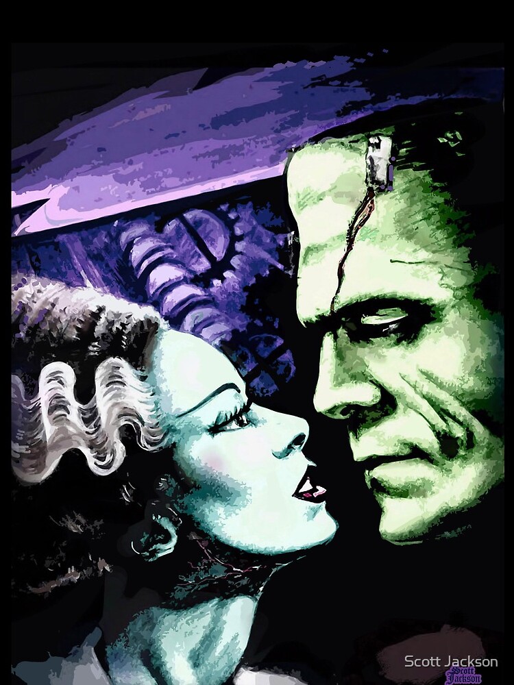 Bride & Frankie Monsters in Love by themonsterstore