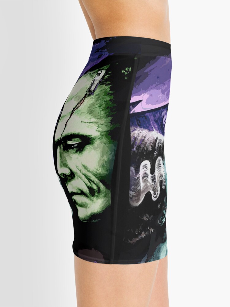 Alternate view of Bride & Frankie Monsters in Love Mini Skirt