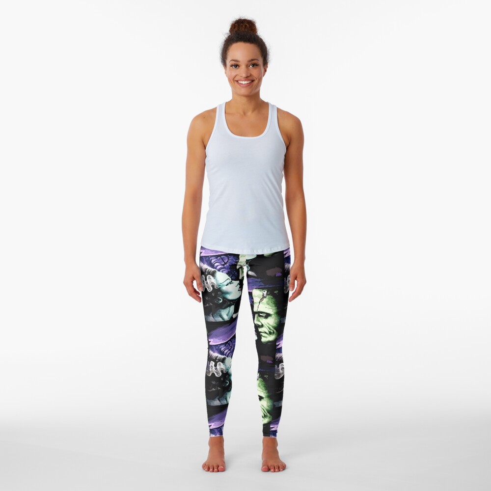 Bride & Frankie Monsters in Love Leggings