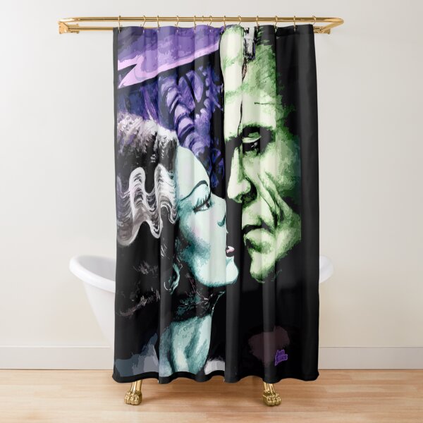 Item preview, Bride & Frankie Monsters in Love designed and sold by monstermangraphic.