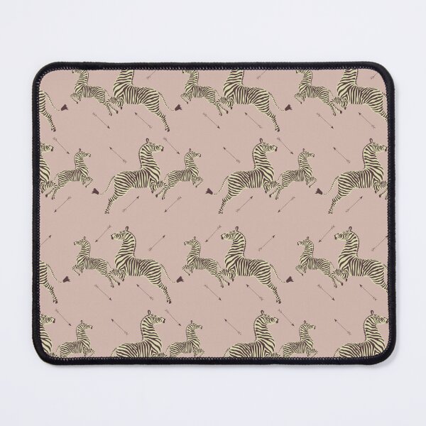 Item preview, Zebra Wallpaper - Dusty Pink - Royal Tenenbaums Margot designed and sold by SydneyKoffler.