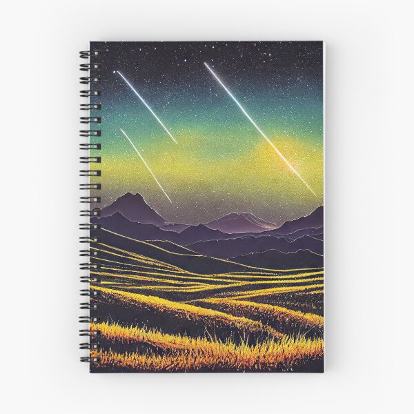 Item preview, Meteor Shower Over Rice Fields designed and sold by OccultDreams.