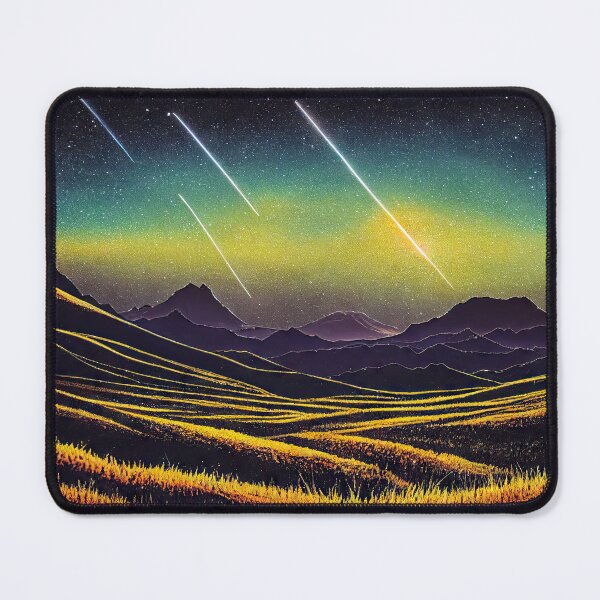 Item preview, Meteor Shower Over Rice Fields designed and sold by OccultDreams.