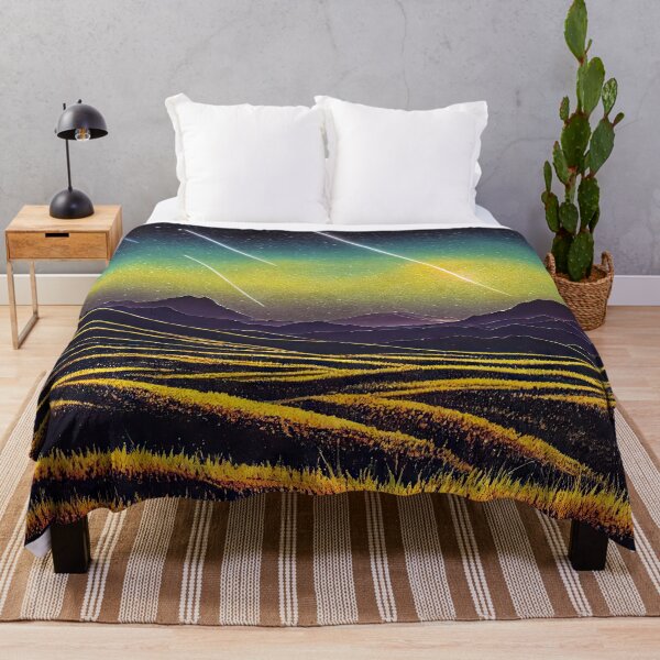 Item preview, Meteor Shower Over Rice Fields designed and sold by OccultDreams.