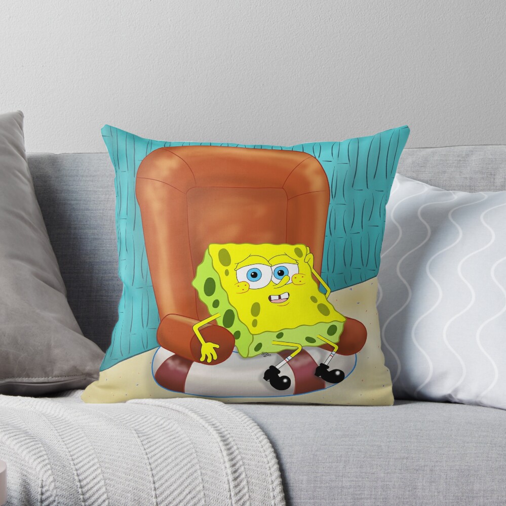 spongebob waifu pillow