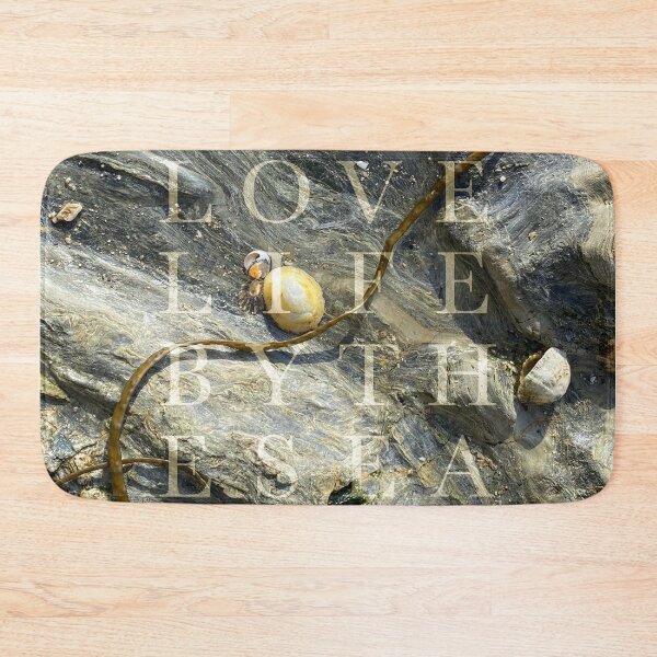 Item preview, Love Life By The Sea Seascape Rock Pool designed and sold by CandOCreative.