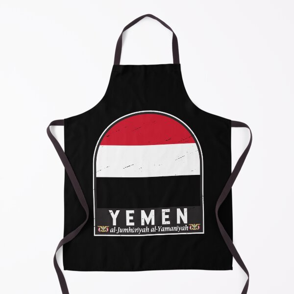 Item preview, Yemen Flag Emblem Distressed Vintage designed and sold by KrisSidDesigns.