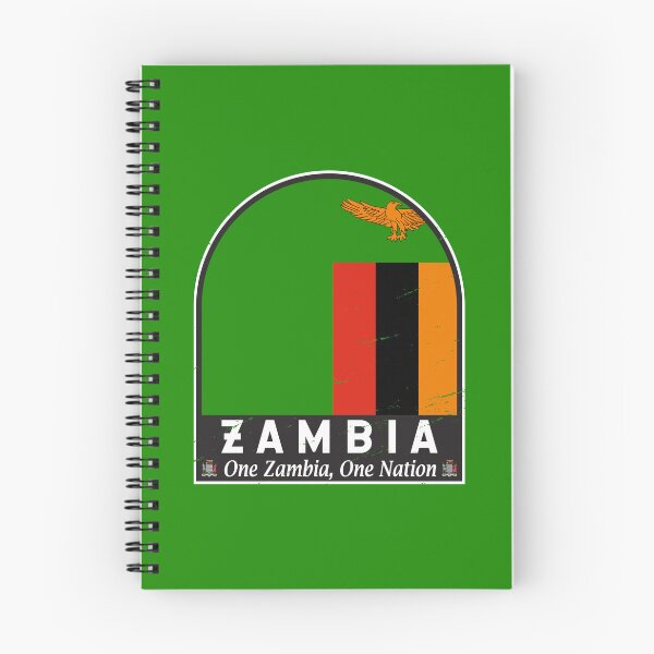 Item preview, Zambia Flag Emblem Distressed Vintage designed and sold by KrisSidDesigns.