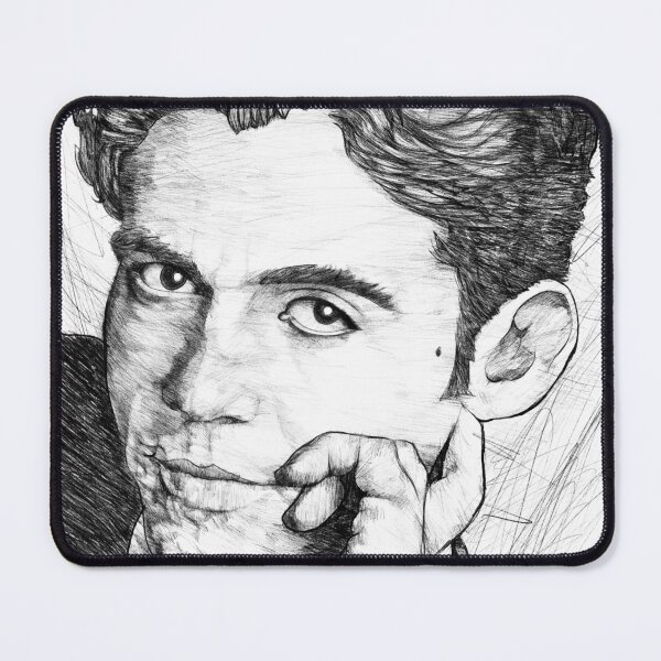 Item preview, FEDERICO GARCIA LORCA pencil portrait .1 designed and sold by lautir.