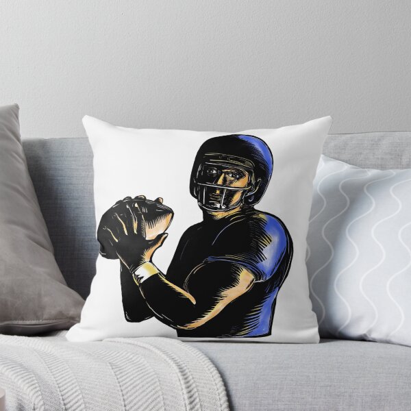 Item preview, Quarterback Throw Ball Scratchboard  designed and sold by patrimonio.