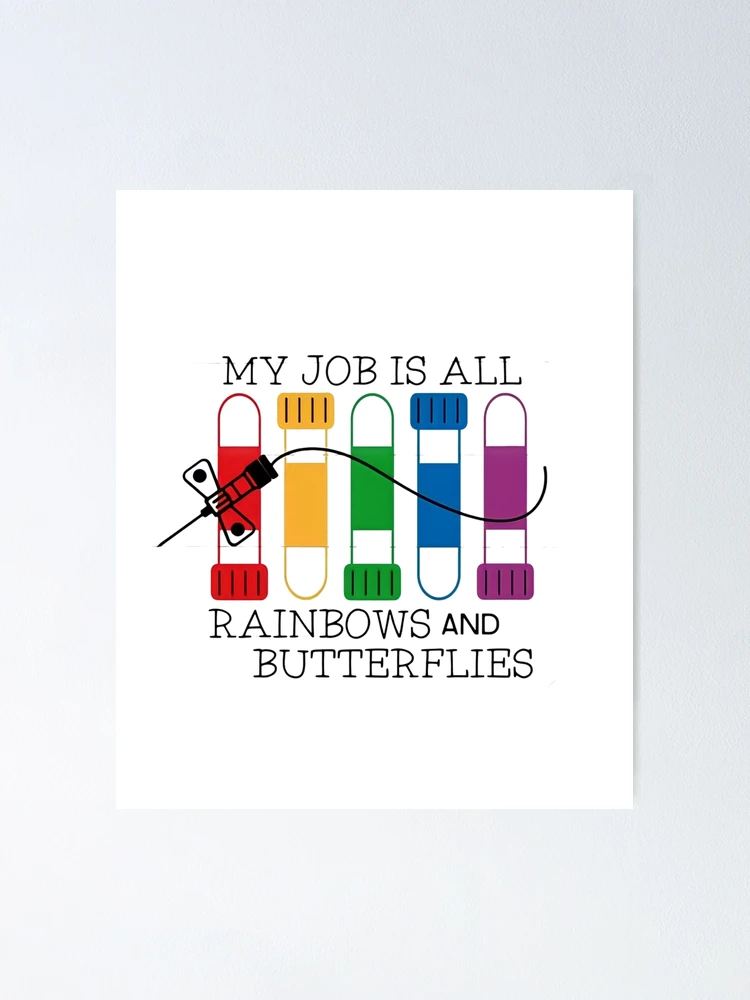  QYUVK Retractable My Job is All Rainbows