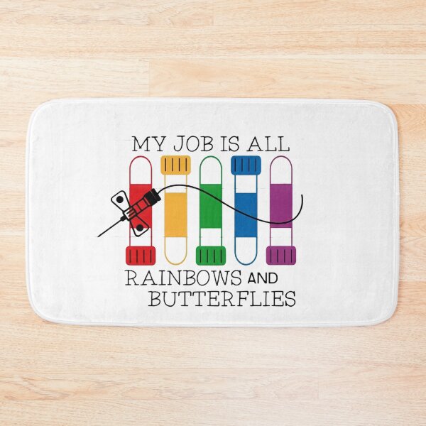 Item preview, My Job is All Rainbows and Butterflies designed and sold by FirnandArt.