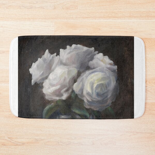 Item preview, White roses designed and sold by GoldsteinART.