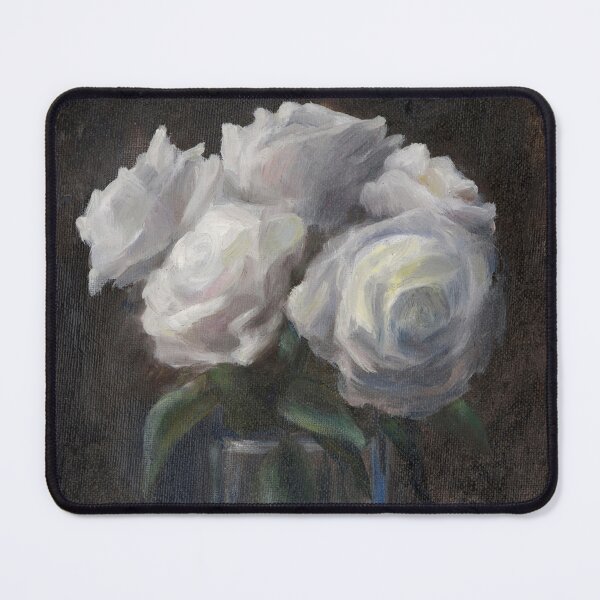 Item preview, White roses designed and sold by GoldsteinART.