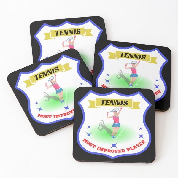 Item preview, Most Improved Player crest - Tennis designed and sold by AspectArtWorks.