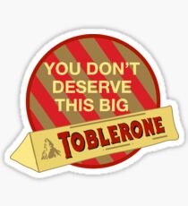 Big Toblerone Sticker