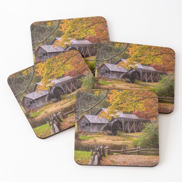Item preview, Mabry Mill Virginia in the Autumn   designed and sold by ThreadsNouveau.