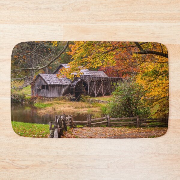 Item preview, Mabry Mill Virginia in the Autumn   designed and sold by ThreadsNouveau.