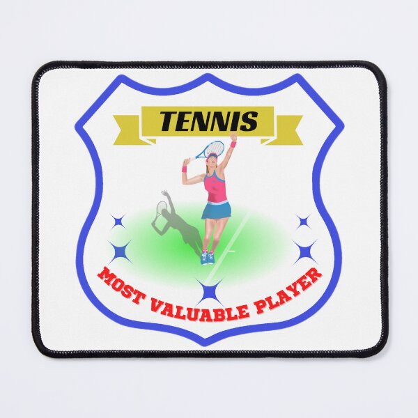 Item preview, Most Valuable Player crest - Tennis designed and sold by AspectArtWorks.