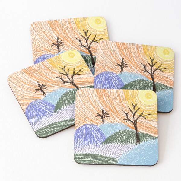 Item preview, Sun mountain and grass hill designed and sold by Coolhub99.