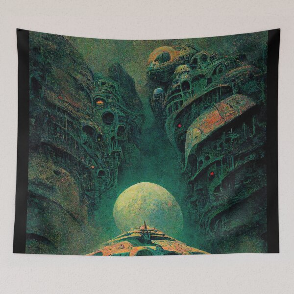 Item preview, alien planet designed and sold by ururuty.