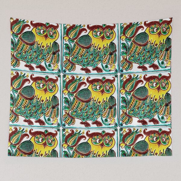 Item preview, Owl painted decor designed and sold by Gogodzy.