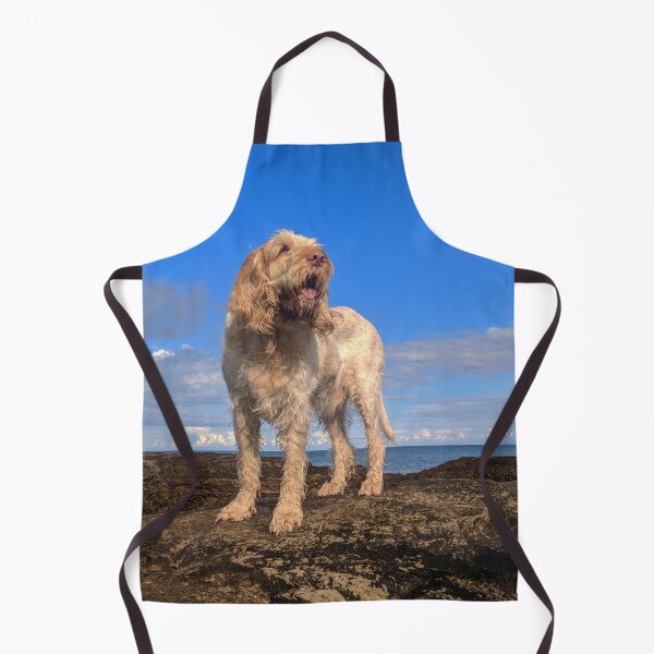 Item preview, I Am Standing upon The Seashore Spinone by heidiannemorris © designed and sold by FOLK ART FUSION by heidiannemorris.