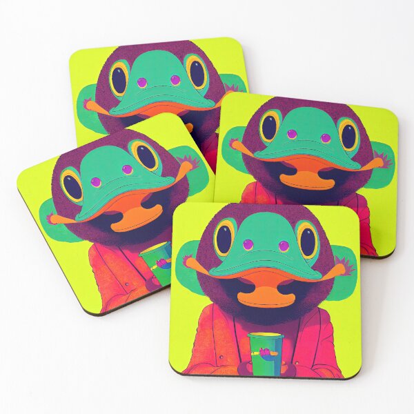 Item preview, Happy platypus designed and sold by Hoity-Toity.