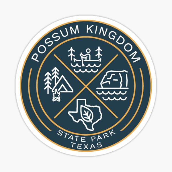 Item preview, Possum Kingdom State Park Heraldic Logo designed and sold by VanyaKar.