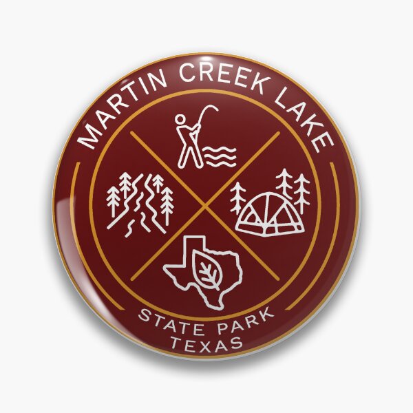 Vista previa del artículo con la obra «Logotipo heráldico del parque estatal Martin Creek Lake», diseñado y vendido por VanyaKar.
