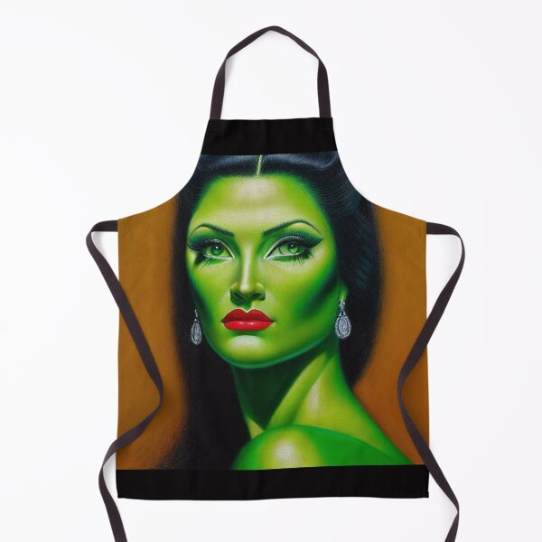 Item preview, My Homage to Vladimir Tretchikoff's green lady designed and sold by The-11th-Floor.