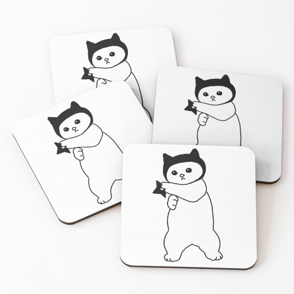 Item preview, Ninja cat designed and sold by Yoda-Kaku.