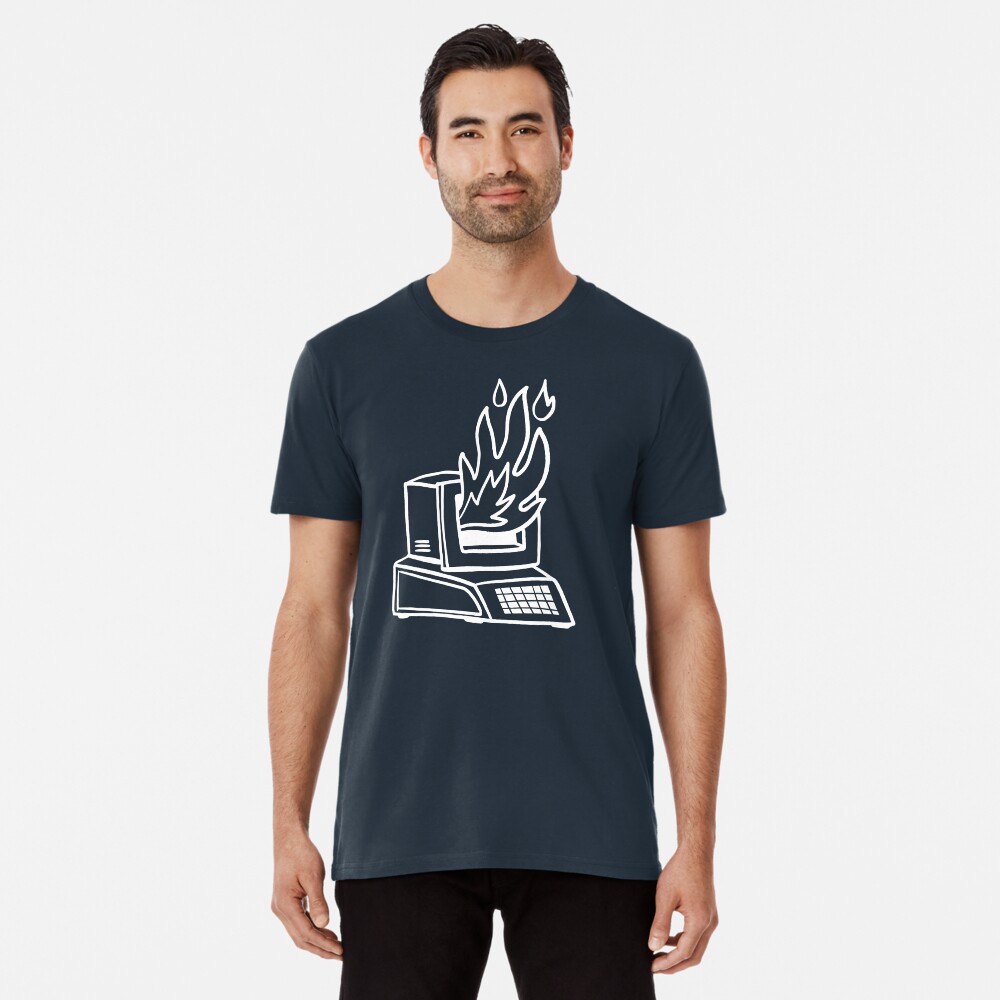 Vista previa del artículo con la obra «Camiseta premium», diseñado y vendido por MrsSt0n3.