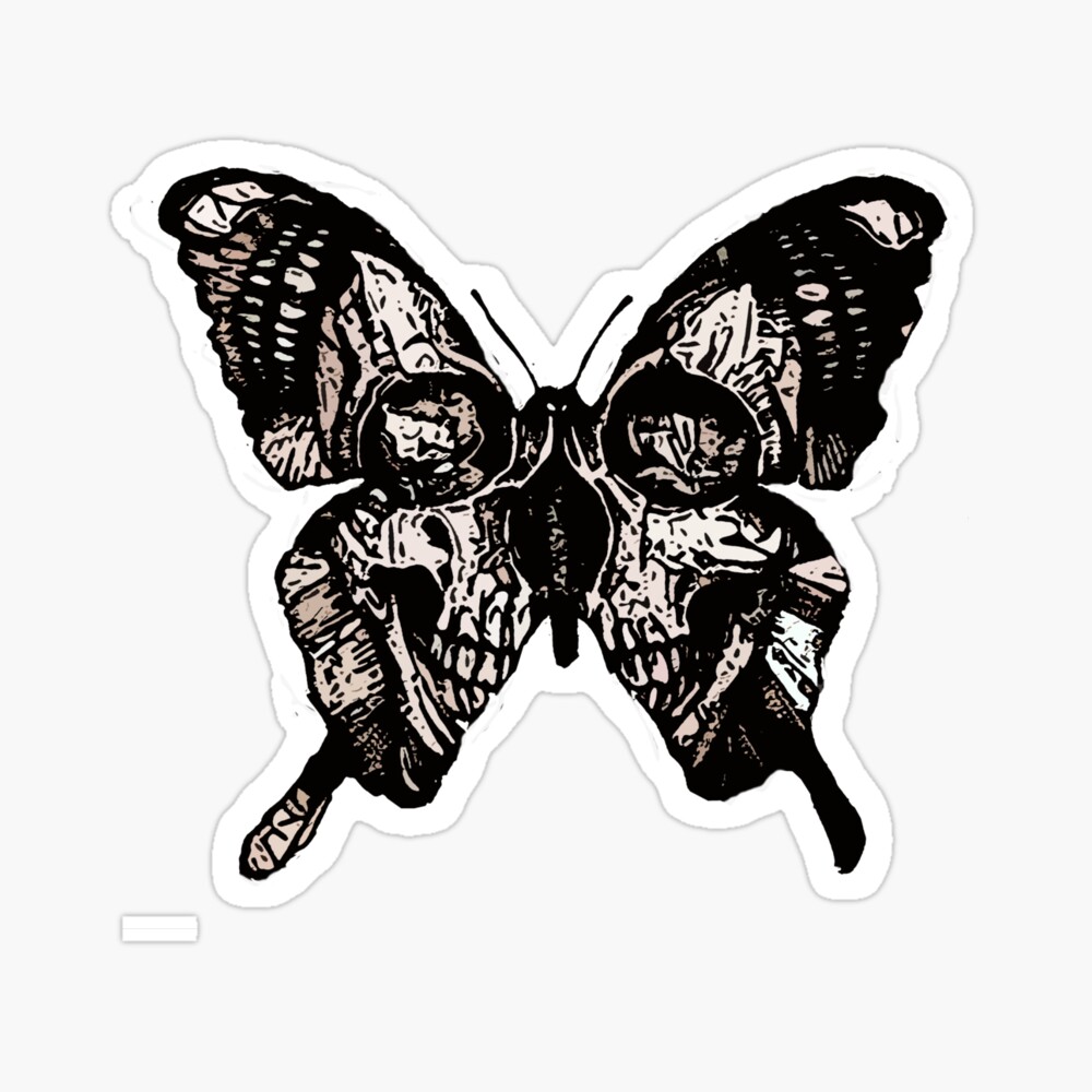 Butterfly Tattoo Design White Background PNG File Download  Etsy Norway