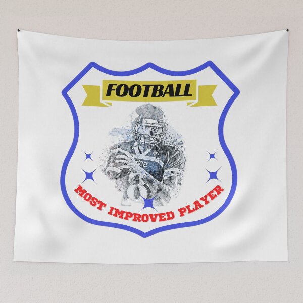 Item preview, Most Improved Player crest - Football designed and sold by AspectArtWorks.