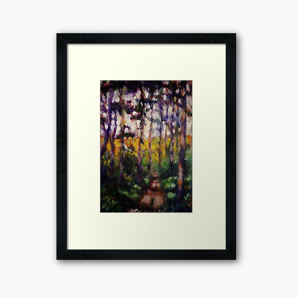 Item preview, oil painting forest path designed and sold by JDGee.