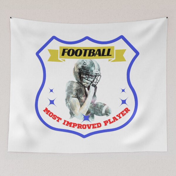 Item preview,  Most Improved Player crest - Football designed and sold by AspectArtWorks.