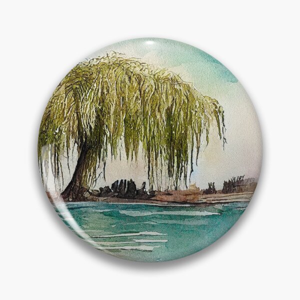 Item preview, Weeping willow tree painting #8 designed and sold by NatureSight.