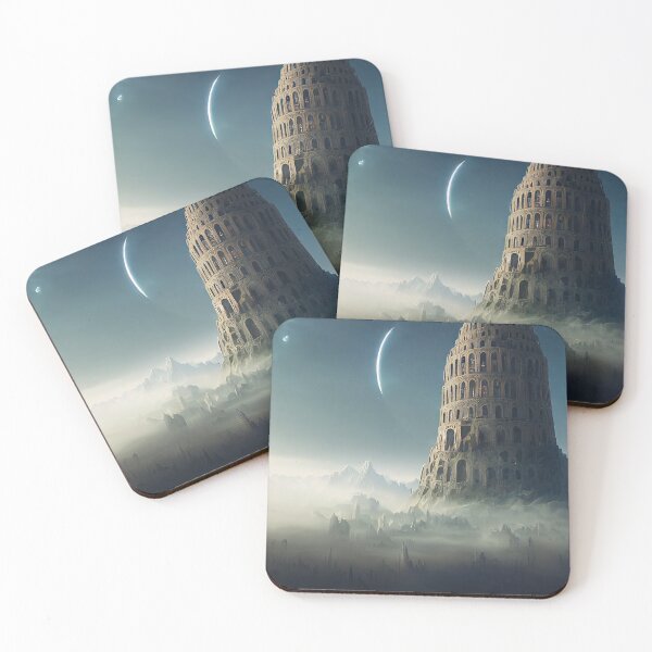 Item preview, Misty Morning Tower designed and sold by OccultDreams.