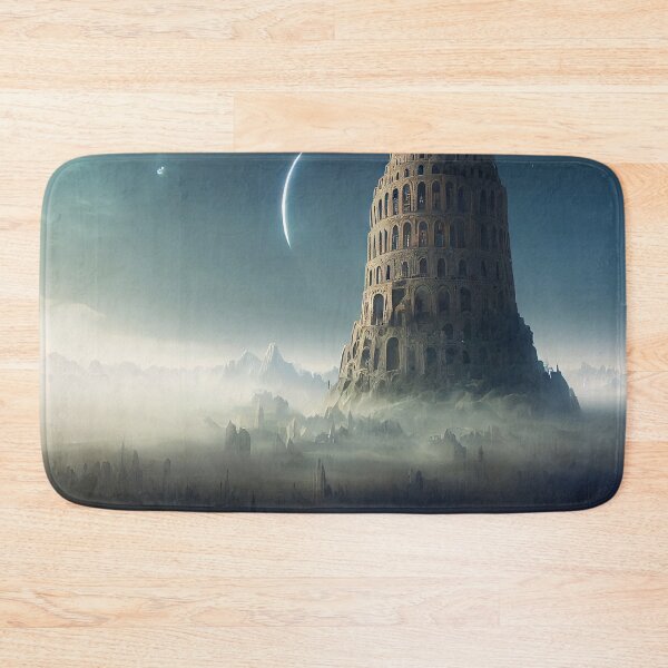 Item preview, Misty Morning Tower designed and sold by OccultDreams.