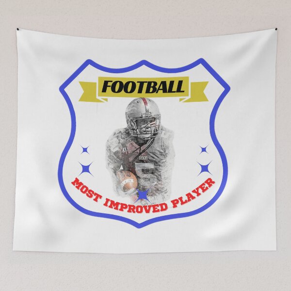 Item preview, Most Improved Player crest - Football designed and sold by AspectArtWorks.