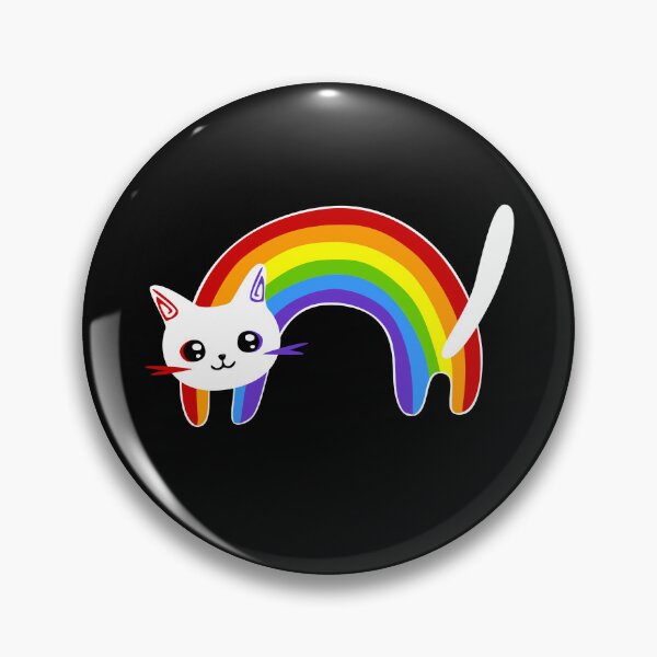 Aperçu de l'œuvre Chat arc-en-ciel créée et vendue par themaso37.