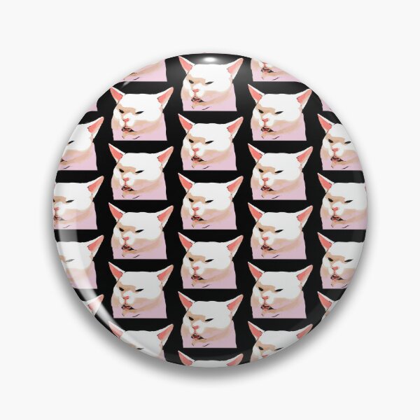Item preview, Cursed Cat Images, Woman Yelling at Cat Meme designed and sold by printify.