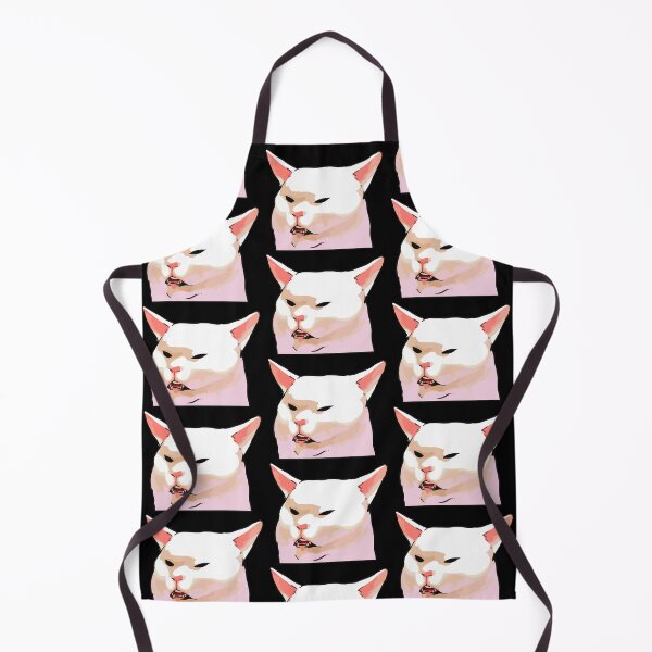 Item preview, Cursed Cat Images, Woman Yelling at Cat Meme designed and sold by printify.