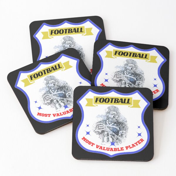 Item preview, Most Valuable Player crest - Football designed and sold by AspectArtWorks.