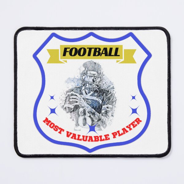 Item preview, Most Valuable Player crest - Football designed and sold by AspectArtWorks.