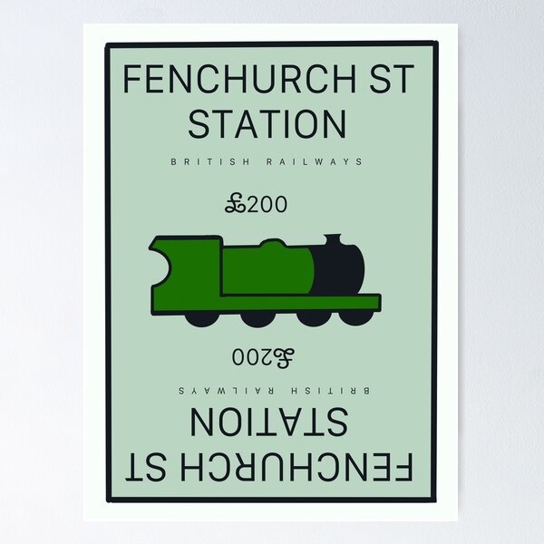 Item preview, Fenchurch Street Station designed and sold by nickclarkeart.