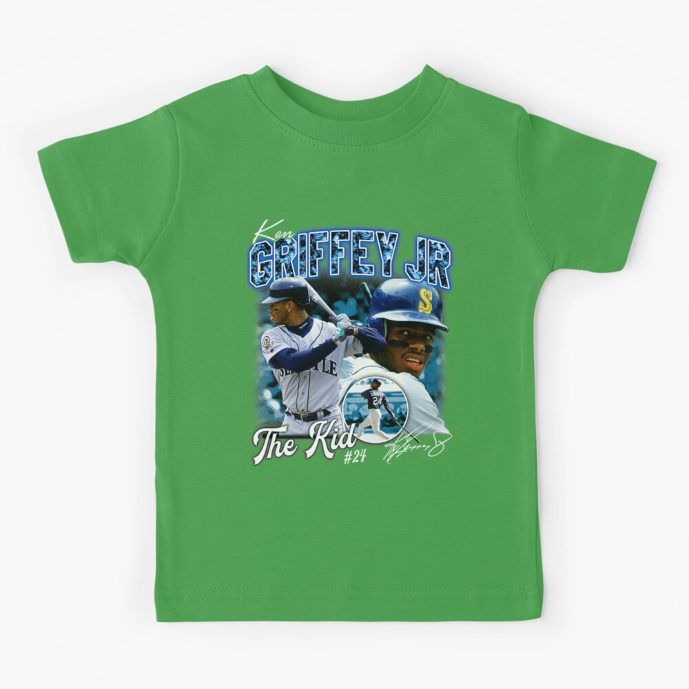 Ken Griffey Jr The Kid Basketball Legend Signature Vintage T-shirt -  Shibtee Clothing