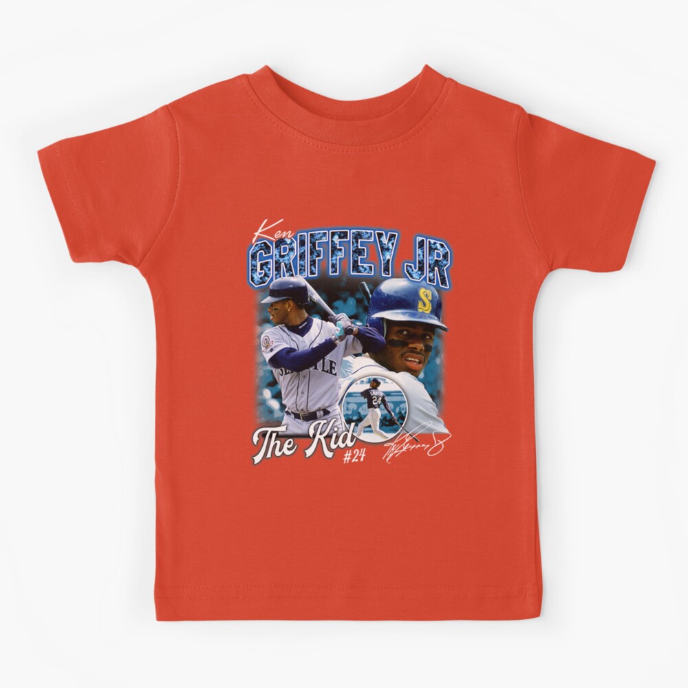 Legend Ken Griffey Jr Basetball 90s Bootleg Style T-Shirt - Teeholly