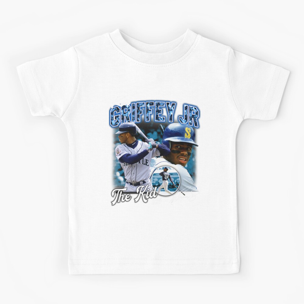 Ken Griffey Jr The Kid Basketball Legend Signature Vintage T-shirt - Ink In  Action